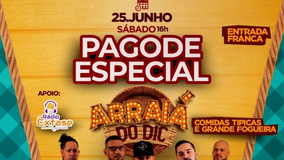 Pagode Especial - Arraiá do DIC